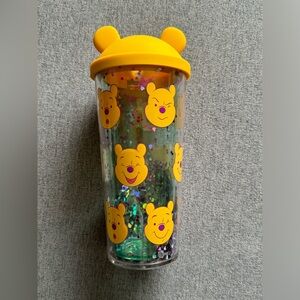 Winnie the Pooh Glitter Tumbler